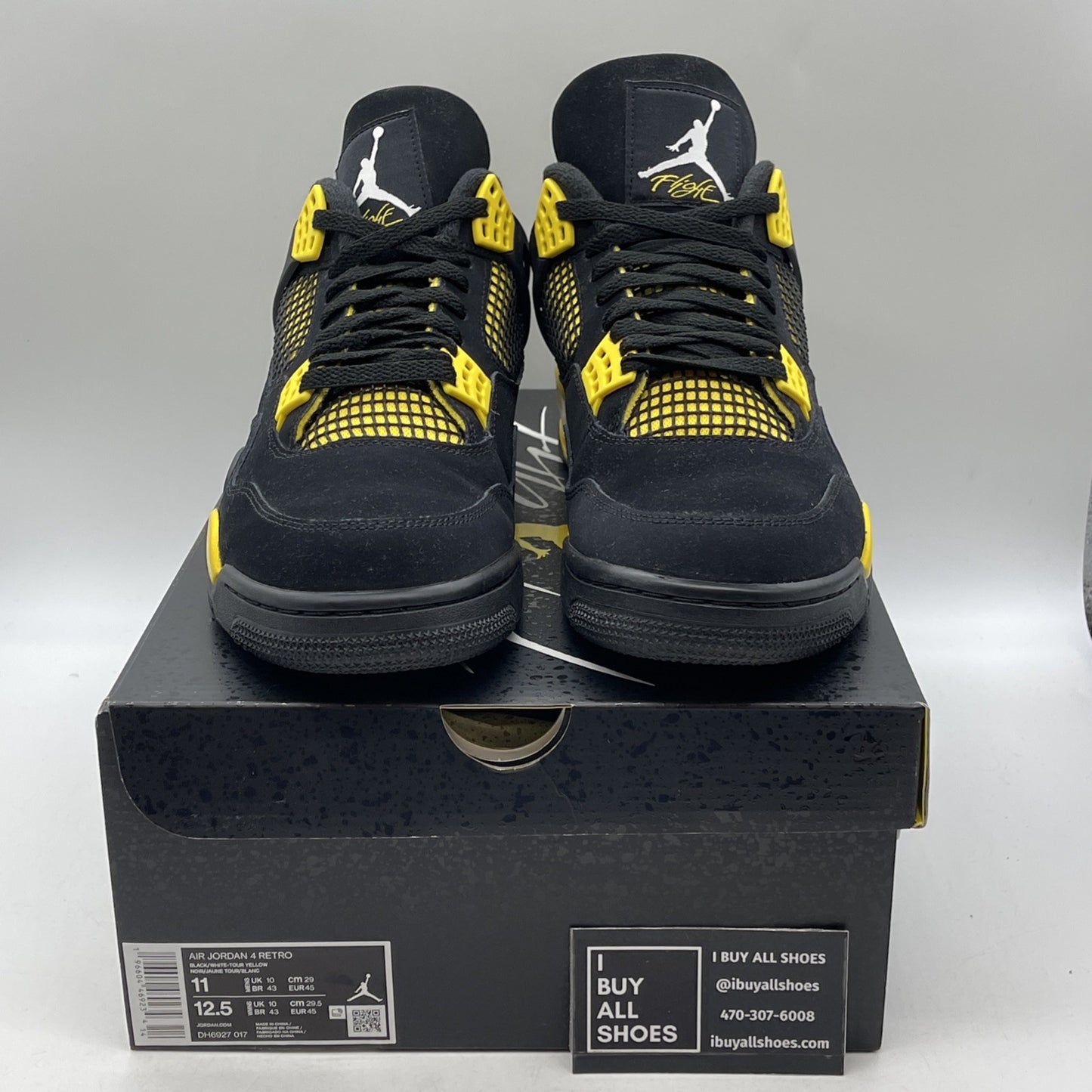 Size 11 - Air Jordan 4 Retro Mid Thunder (DH6927-017)