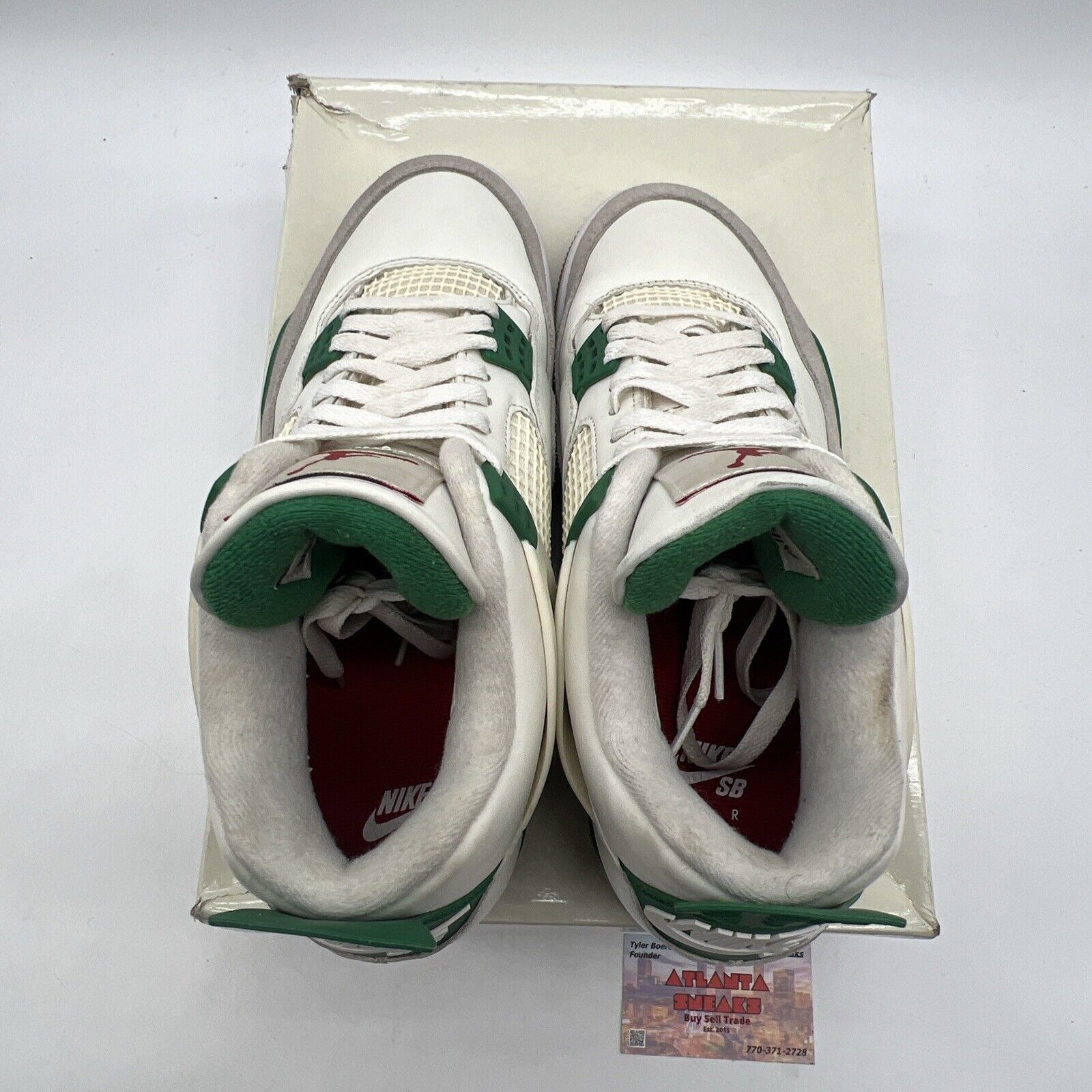 Size 10 - Jordan 4 Retro SP x Nike SB Mid Pine Green Grey (DR5415-103)