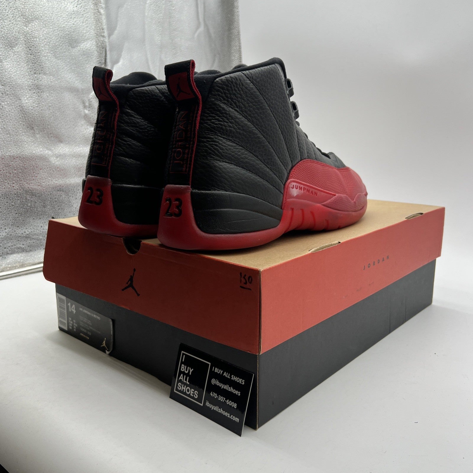 Size 14 - Air Jordan 12 Retro Mid Flu Game (130690-002)