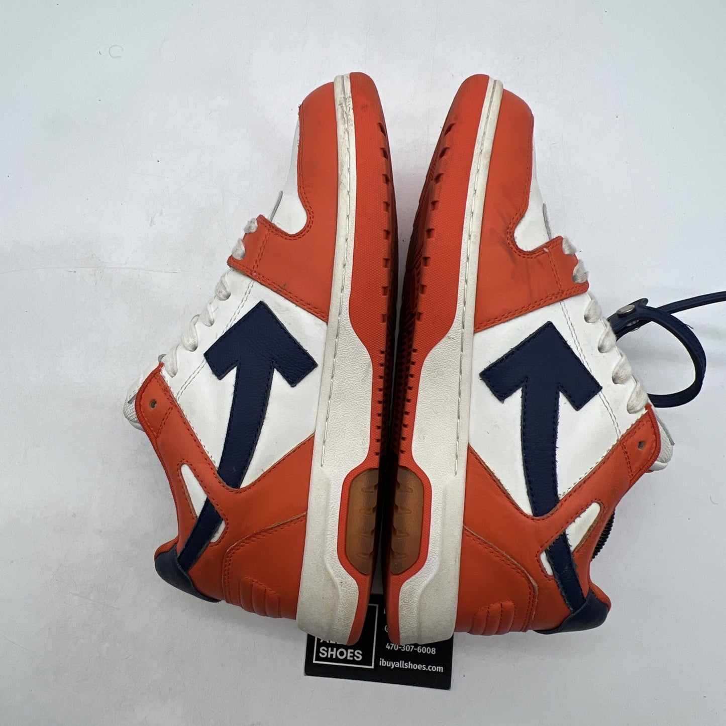 Size 42 - Off-White Virgil Abloh OOO Out Of Office Orange/Blue Sneaker