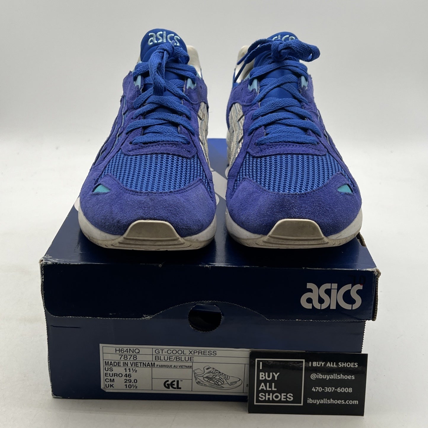Size 11.5 - ASICS GT Cool Xpress Aquarius Blue (H64NQ7878)