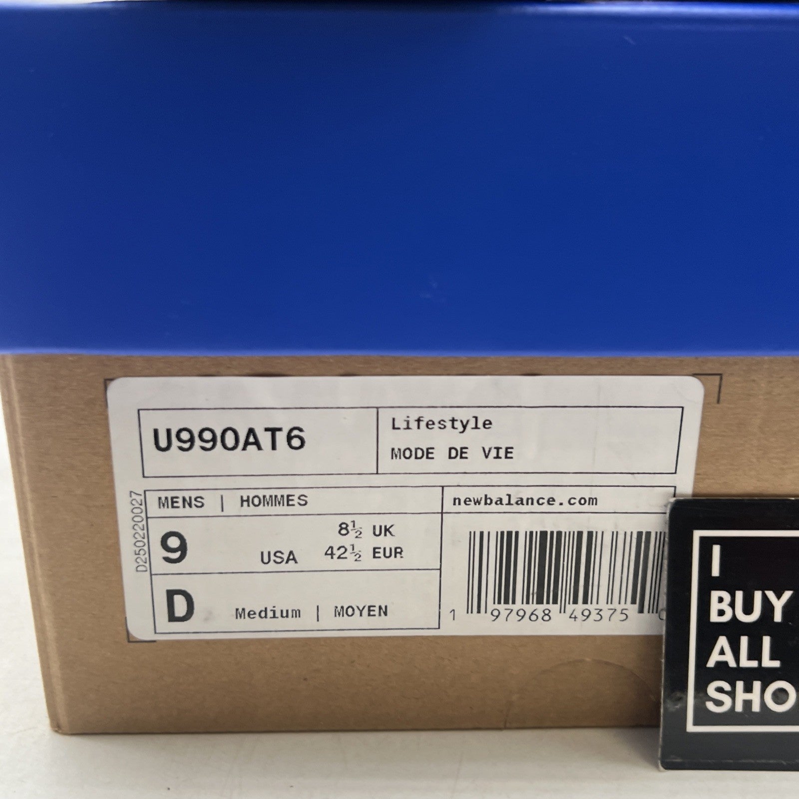 Size 9 - New Balance Action Bronson x 990v6 Made in USA Amazõnia (U990AT6)