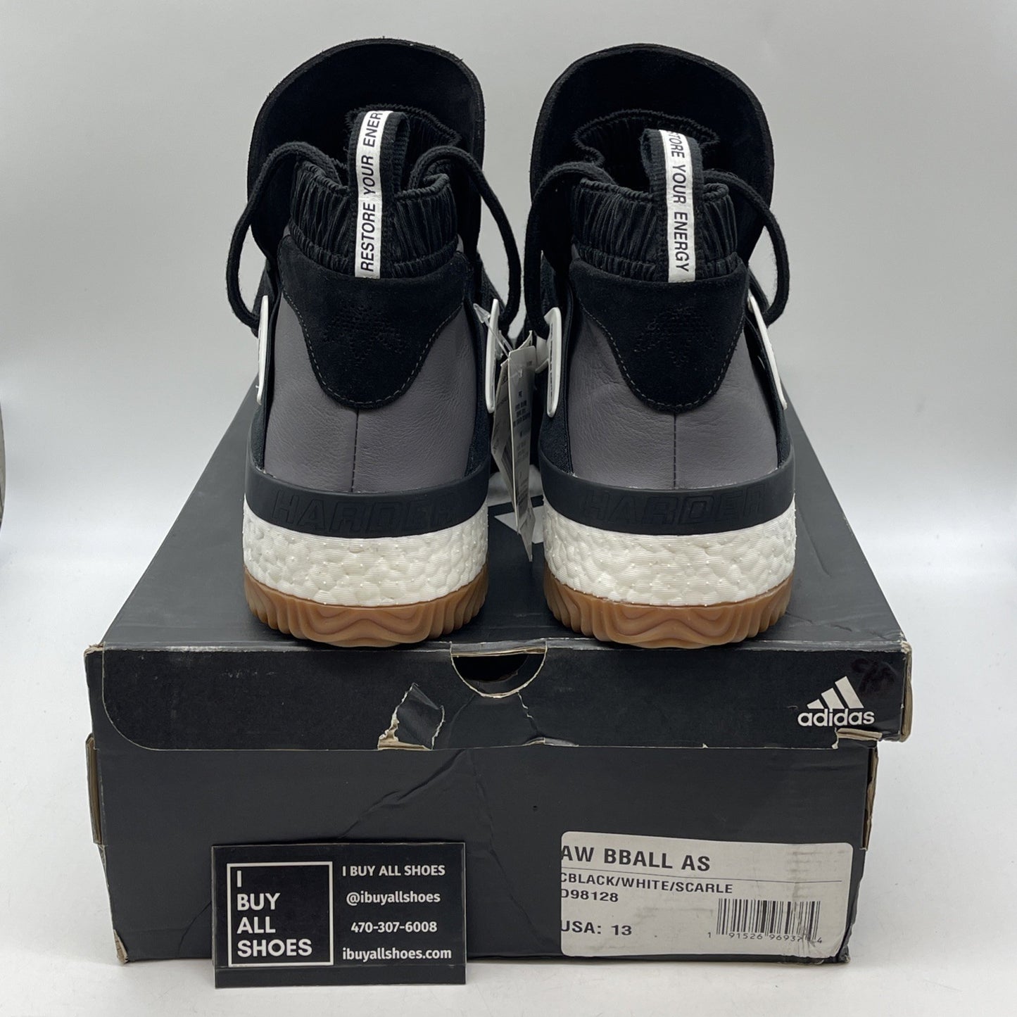 Size 13 - Adidas Alexander Wang x AW BBall All Star 747 Warehouse (D98128)