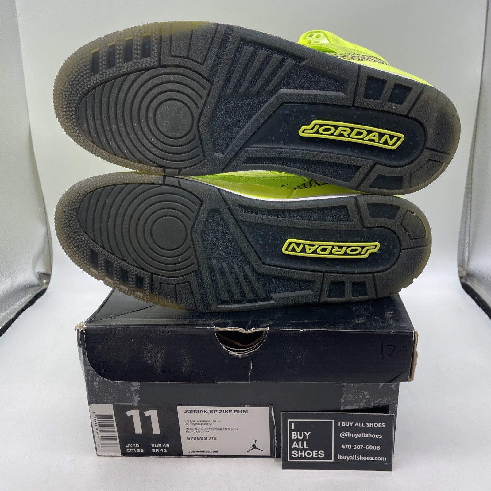 Size 11 - Air Jordan Spizike BHM (579593-712)