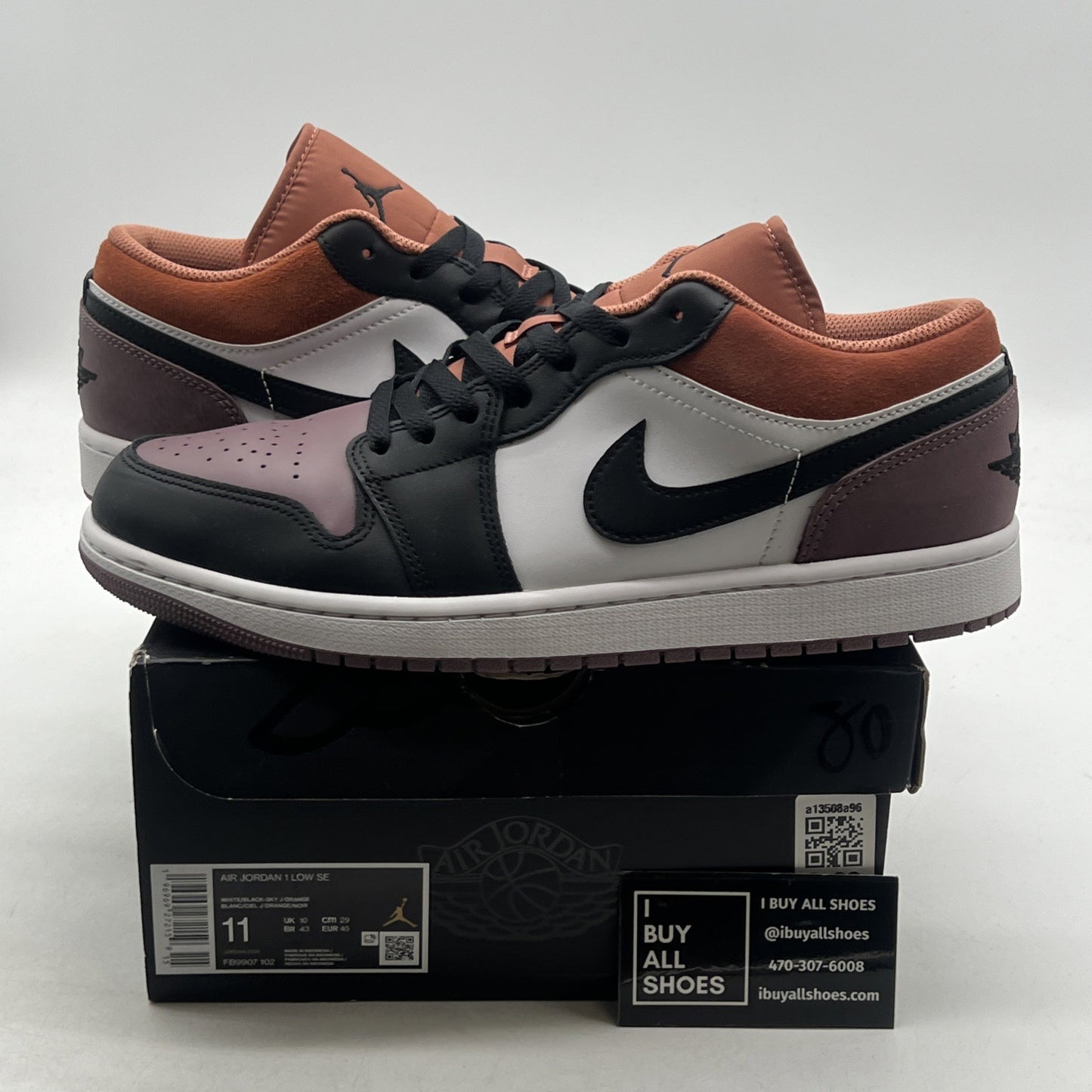 Size 11 - Air Jordan 1 SE Low Sky J Mauve (FB9907-102)