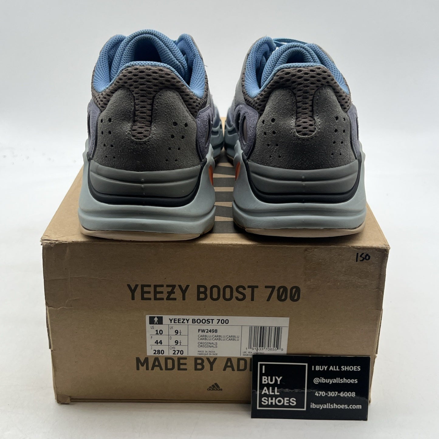 Size 10 - adidas Yeezy Boost 700 Carbon Blue (FW2498)