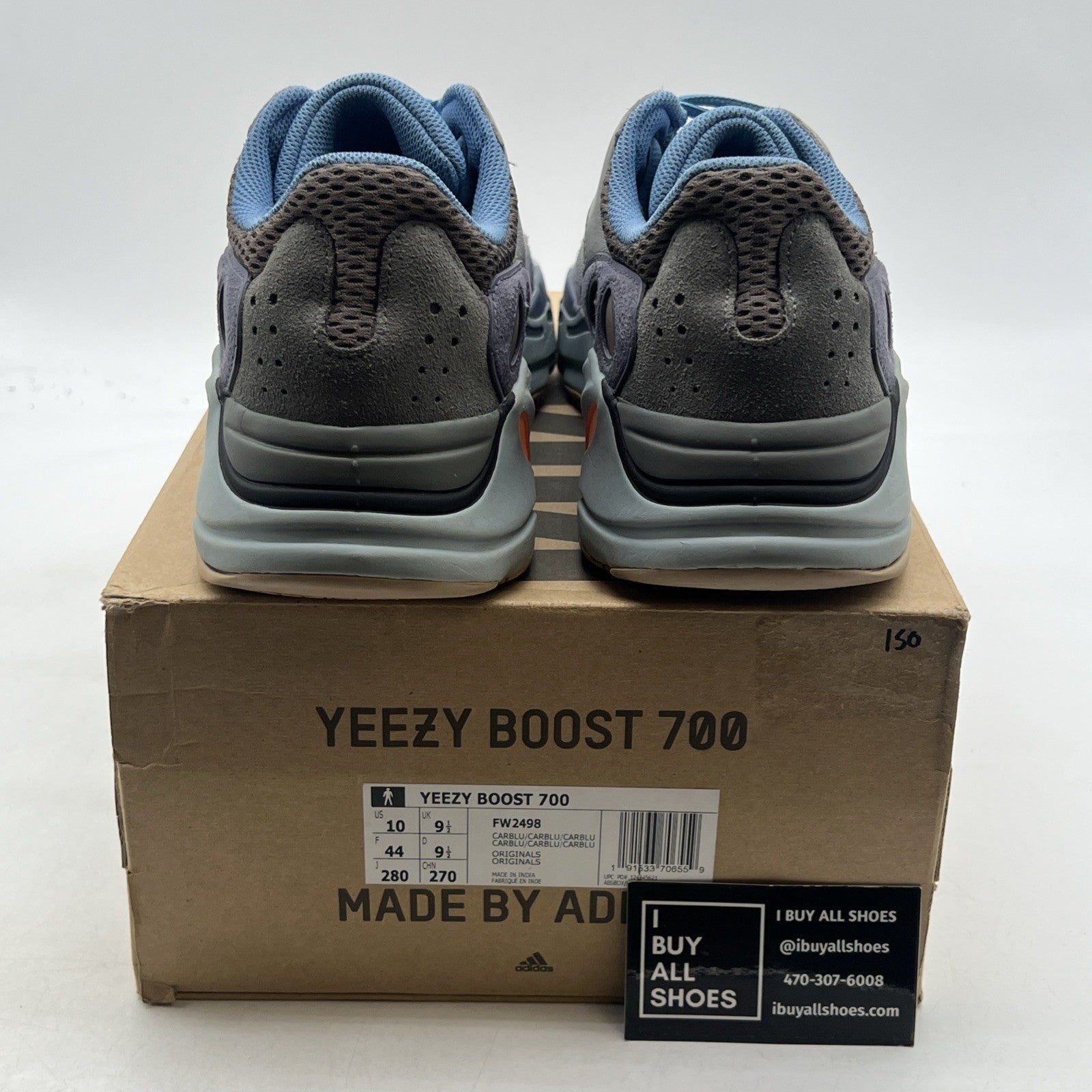 Size 10 - adidas Yeezy Boost 700 Carbon Blue (FW2498)