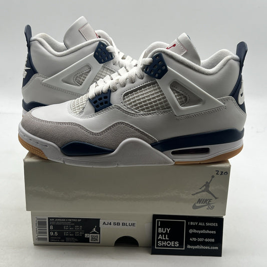 Size 8 - Nike SB x Air Jordan 4 Retro SP Navy (DR5415-100)