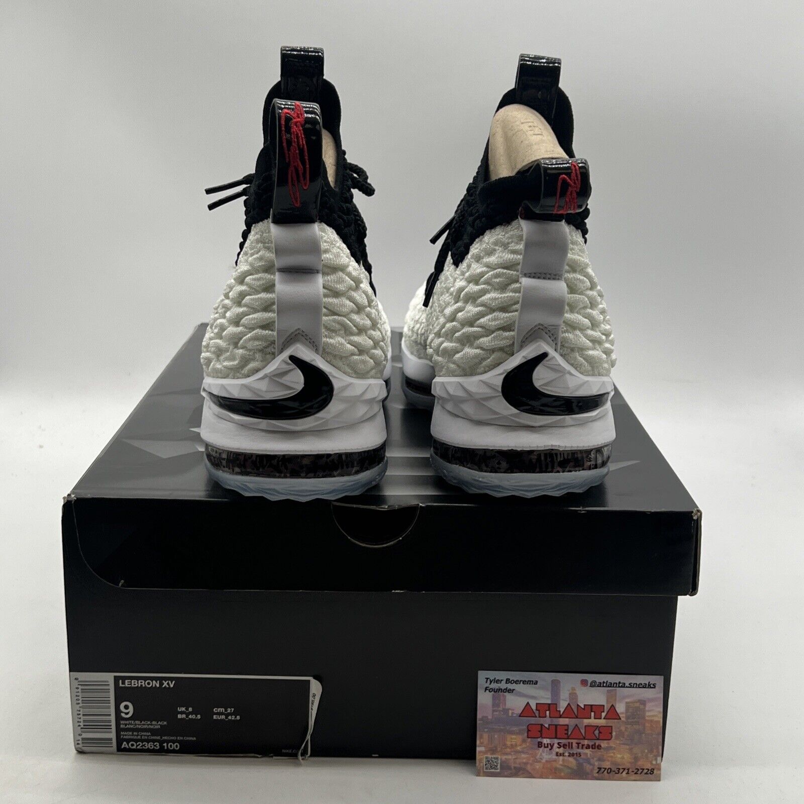Size 9 - Nike LeBron 15 Graffiti (AQ2363-100)