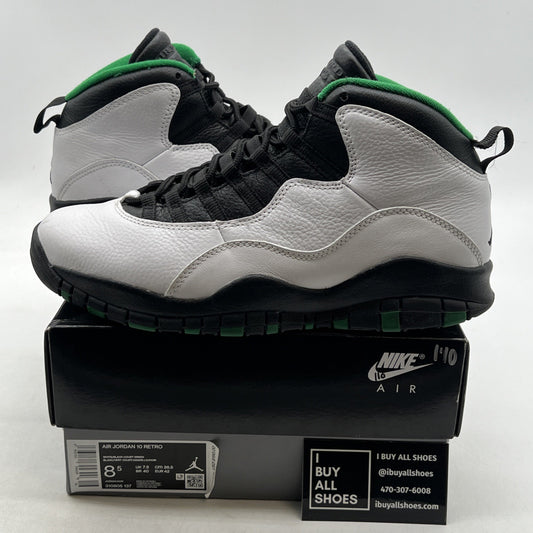 Size 8.5 - Air Jordan 10 Retro 2019 Seattle (310805-137)