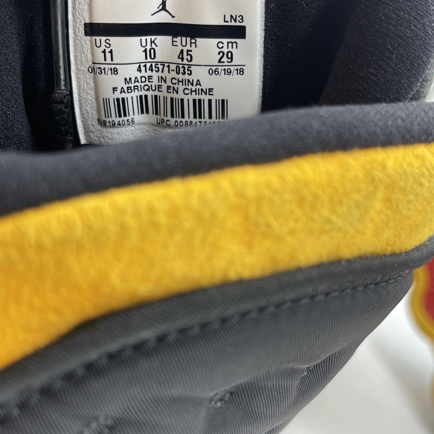 Size 11 - Air Jordan 13 Retro B-Grade Melo Class of 2002 Black (414571-035)