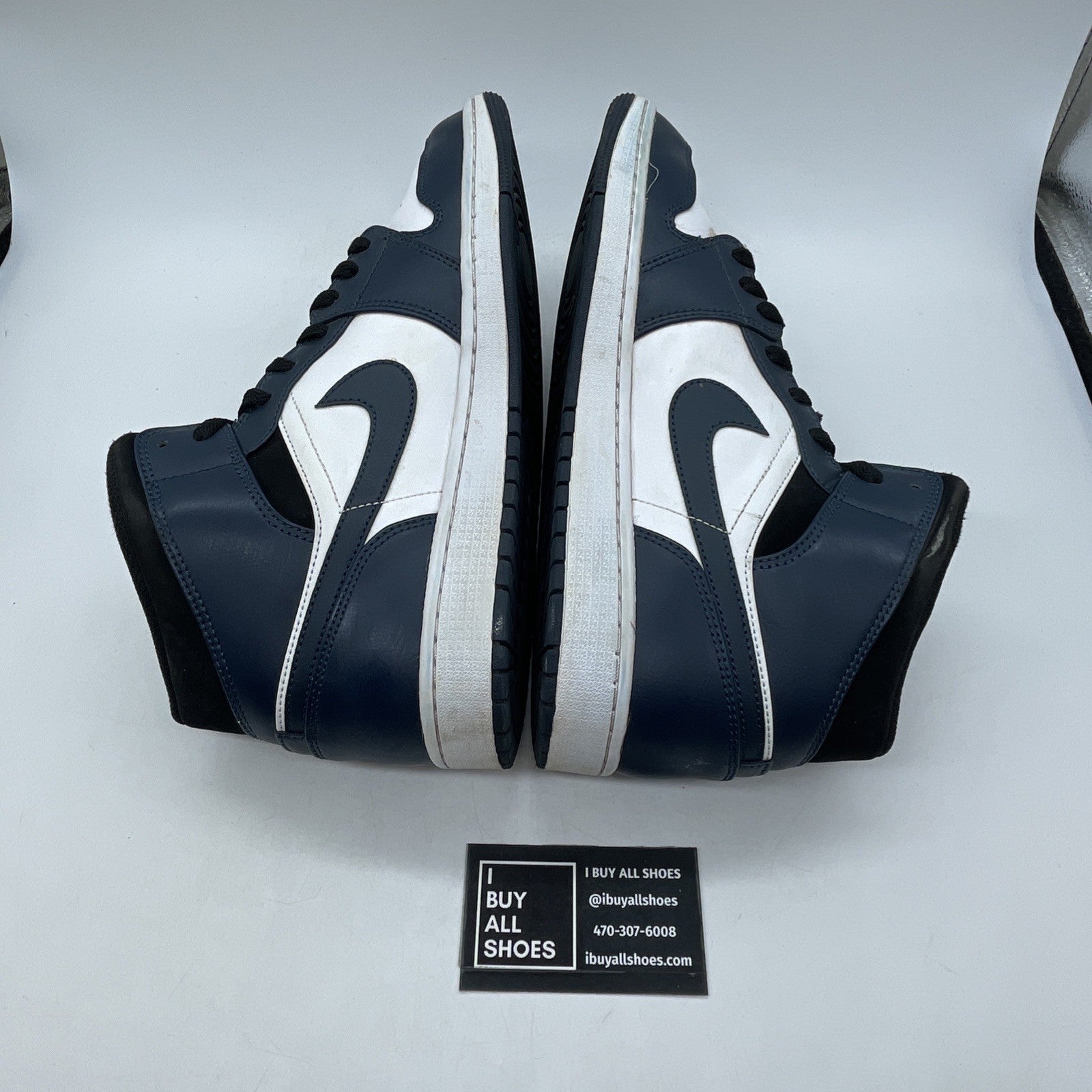 Size 12 - Air Jordan 1 Mid Armory Navy (554724-411)