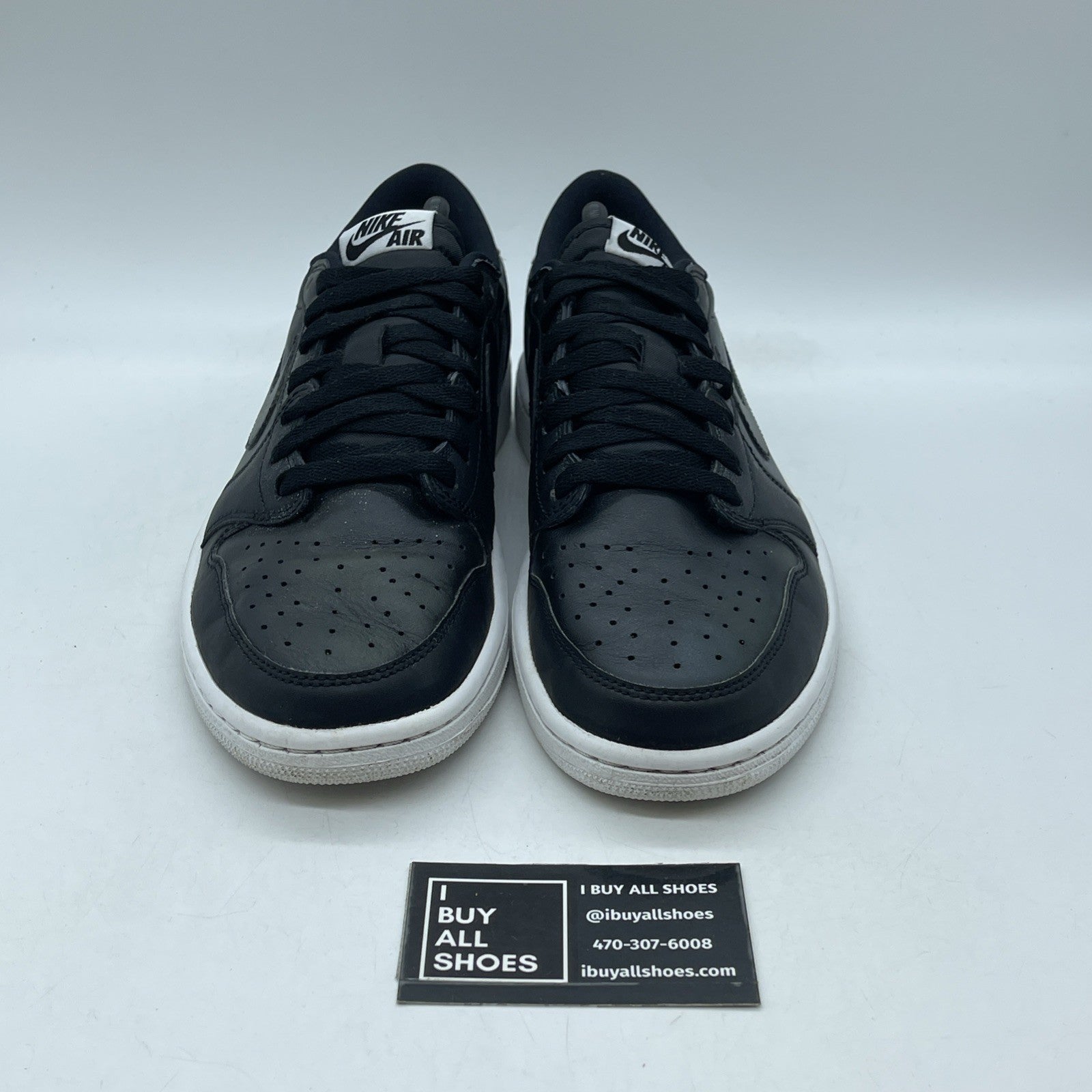 Size 9.5 - Air Jordan 1 Retro OG Low Cyber Monday (705329-010)