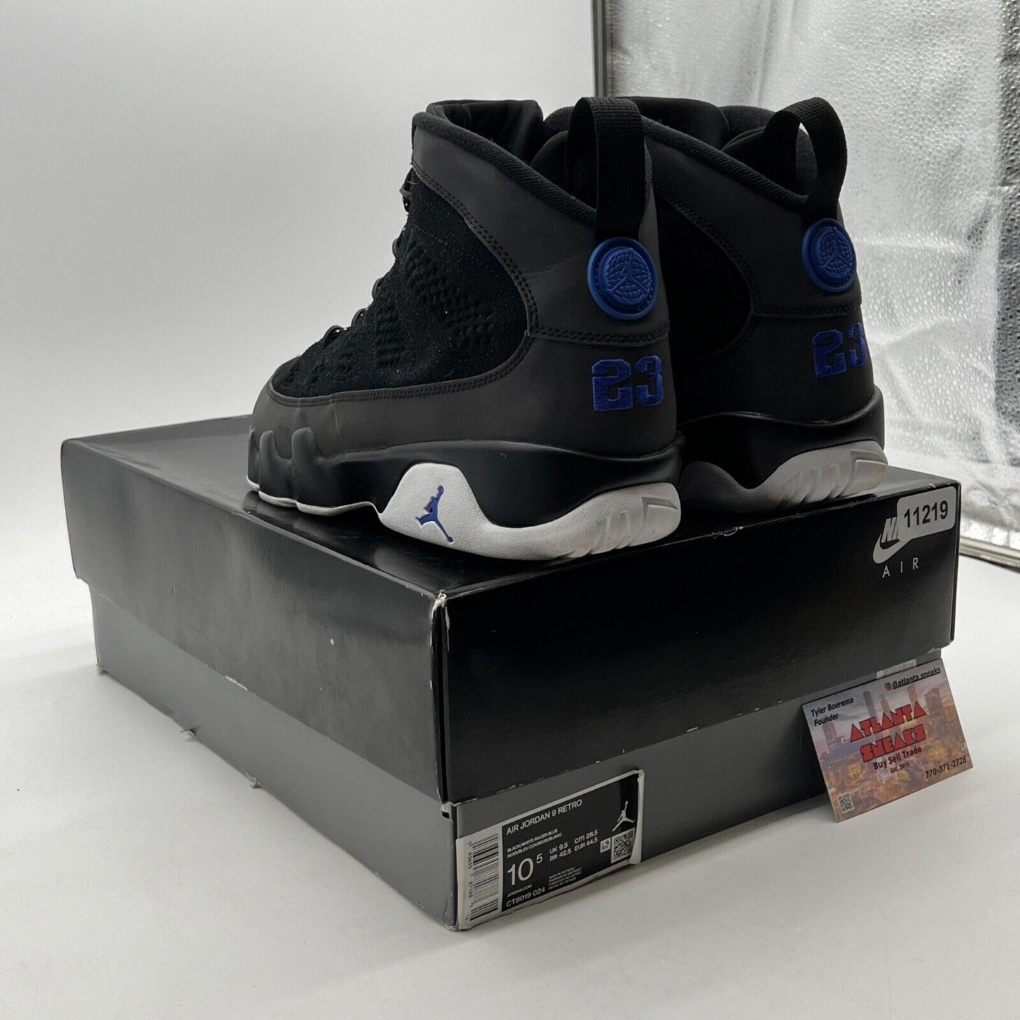 Size 10.5 - Air Jordan 9 Retro Racer Blue (CT8019-024)