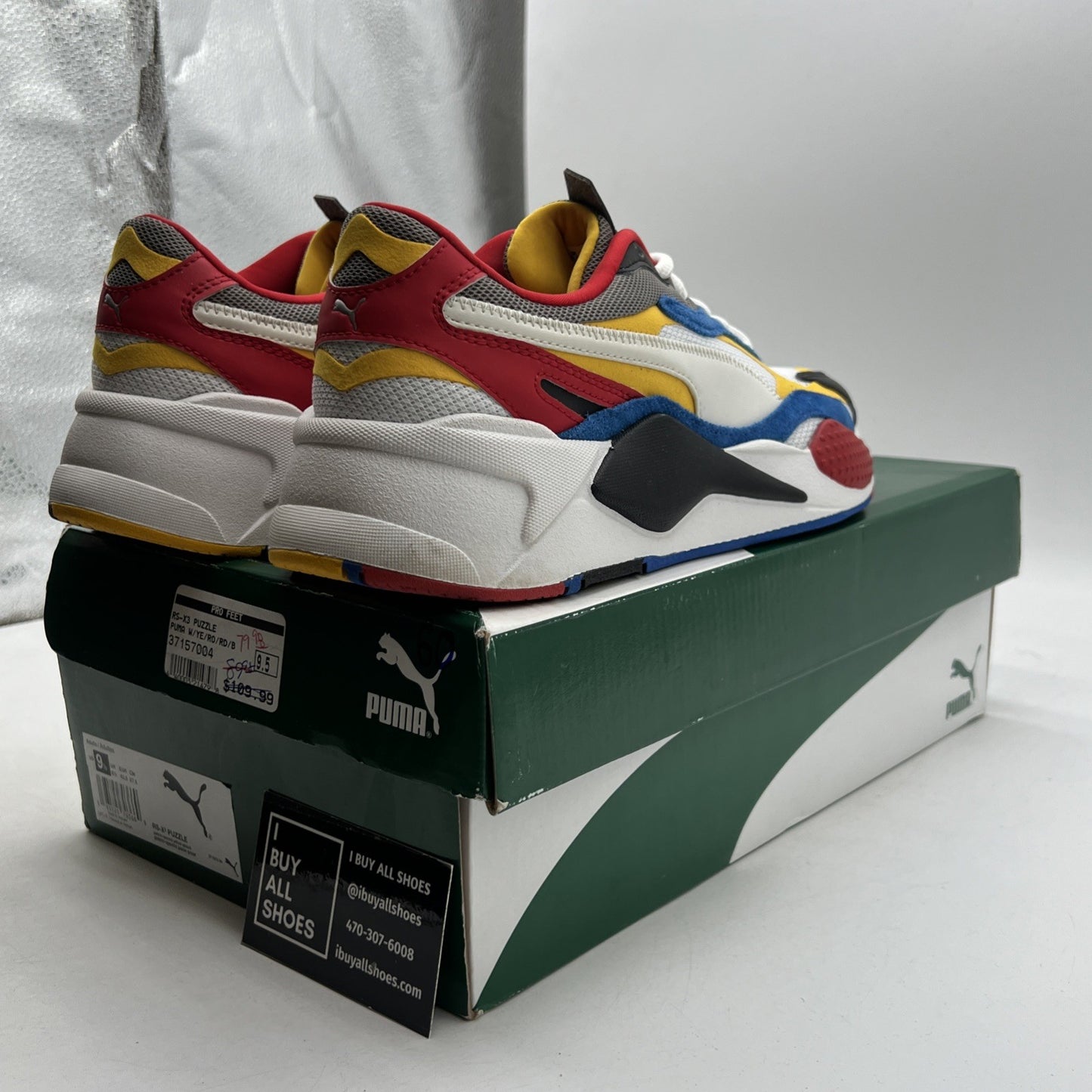 Size 9.5 - Puma RS-X3 Puzzle - (371570-04)