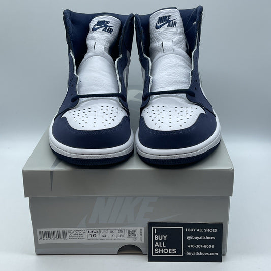 Size 10 - Jordan 1 Retro High CO.JP Midnight Navy Suede Leather (DC1788-100)