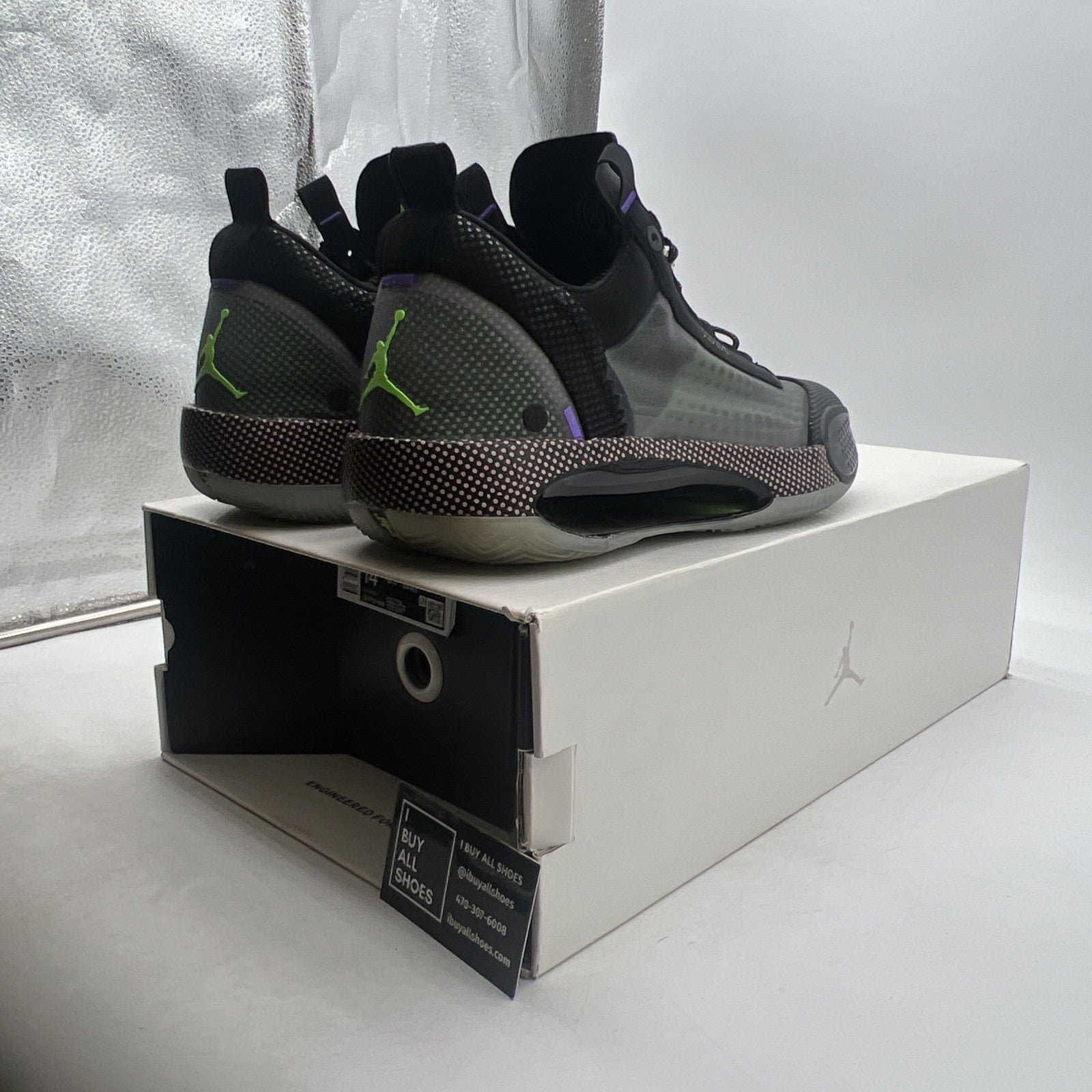 Size 14 - Air Jordan 34 Low Vapor Green (CZ7750-003)