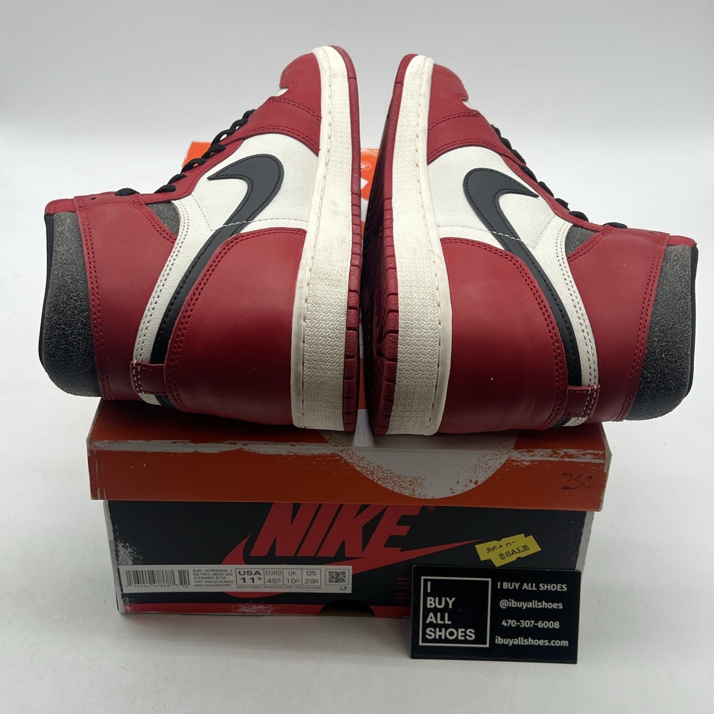 Size 11.5 - Air Jordan 1 Retro High OG Chicago Reimagined Lost & Found 2022