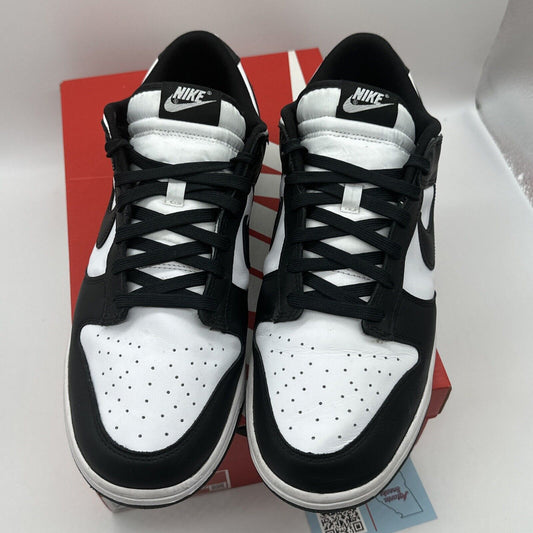 Size 12 - Nike Dunk Low Black White