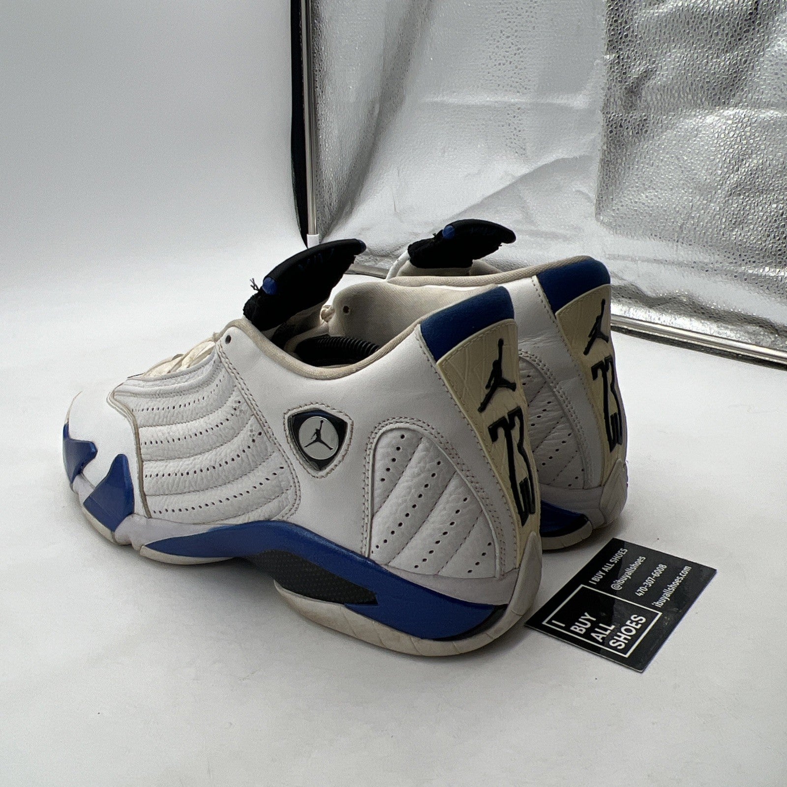 Size 9.5 - Air Jordan 14 Retro Hyper Royal (487471-104)