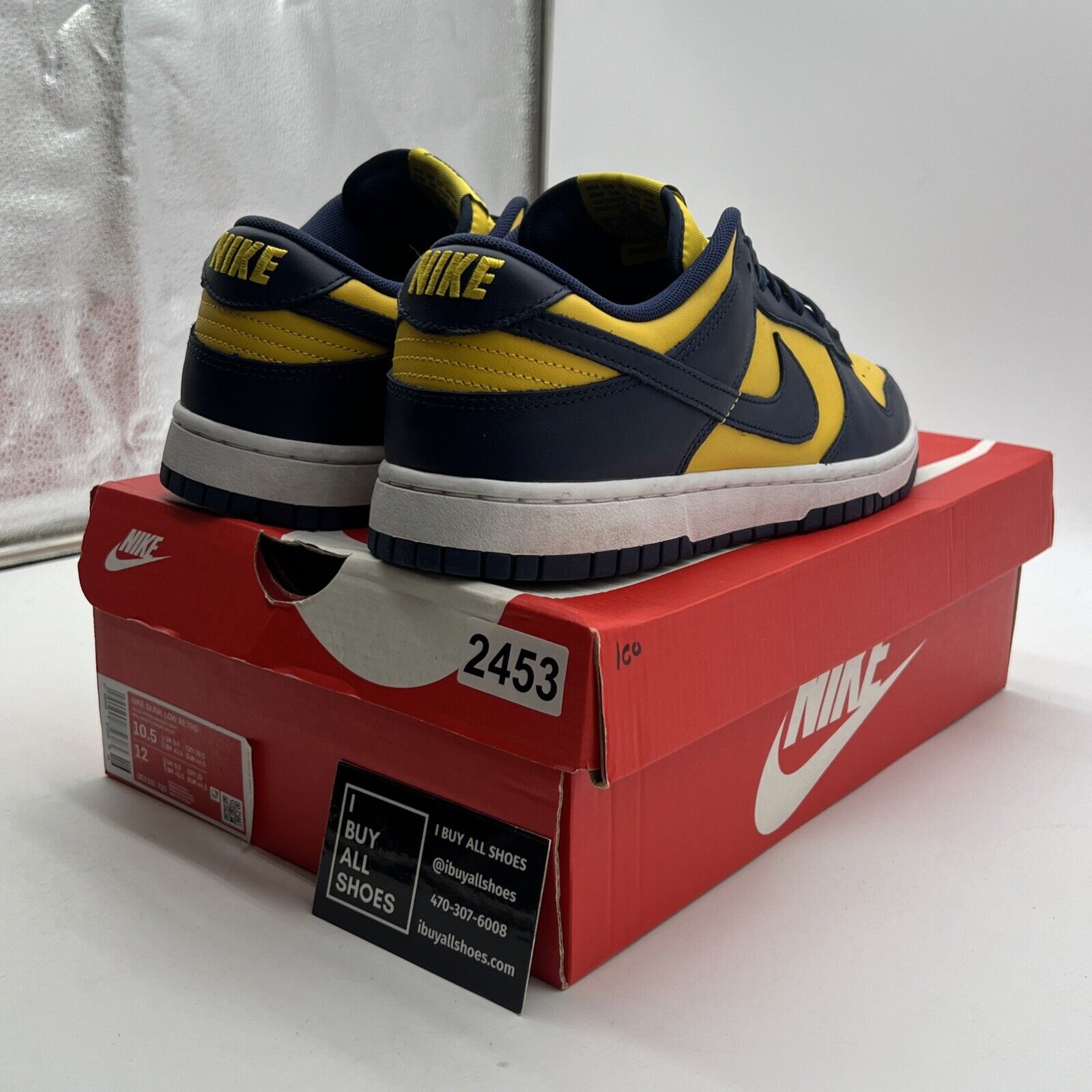 Size 10.5 - Nike Dunk Low Michigan 2021 (DD1391-700)