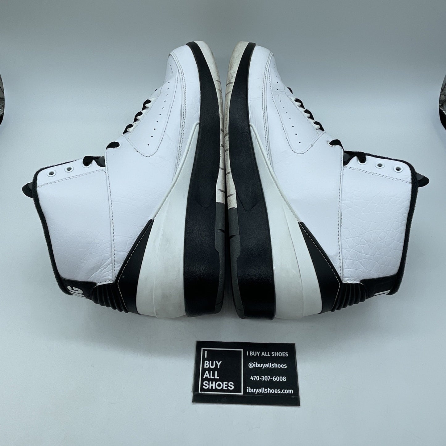 Size 11.5 - Air Jordan 2 Retro Wing It White Black Leather (834272-103)