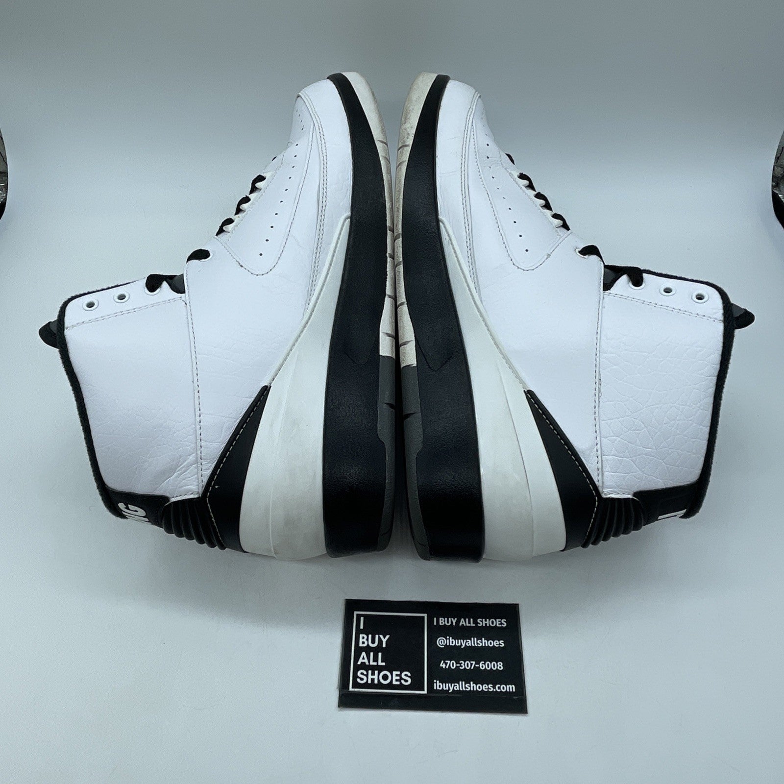 Size 11.5 - Air Jordan 2 Retro Wing It White Black Leather (834272-103)