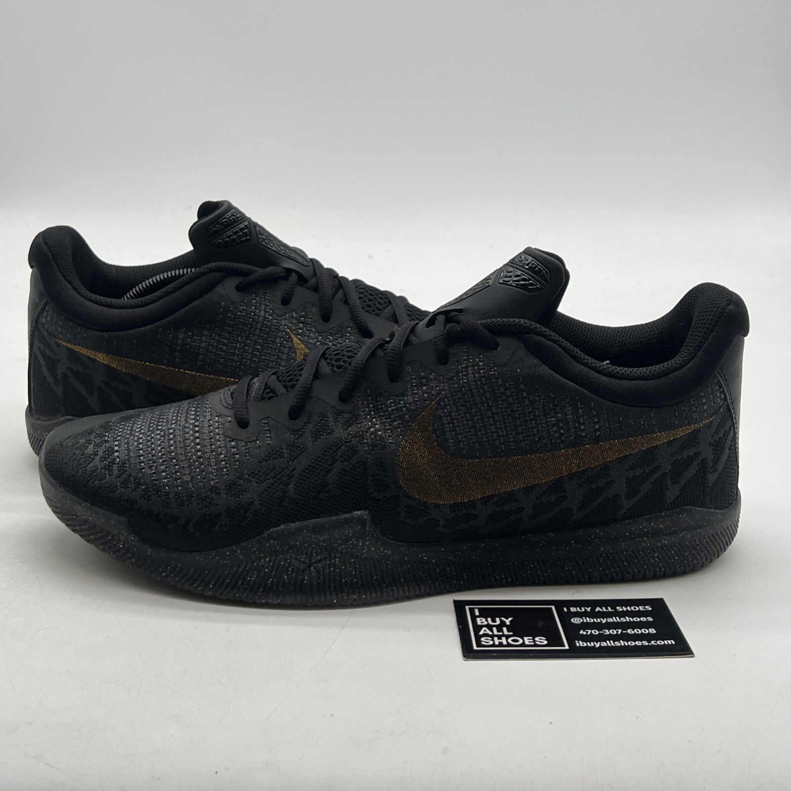 Size 12 - Nike Mamba Rage Gold Stars (908972-099)