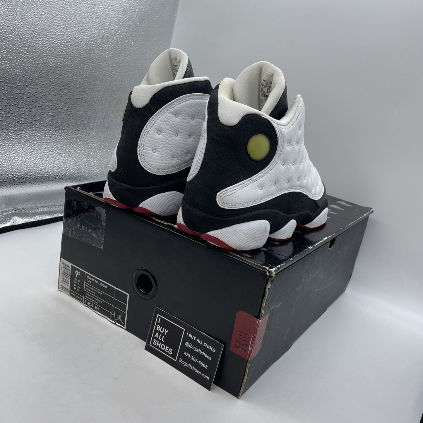 Size 9.5 - Air Jordan 13 Retro 2013 He Got Game (309259-104)