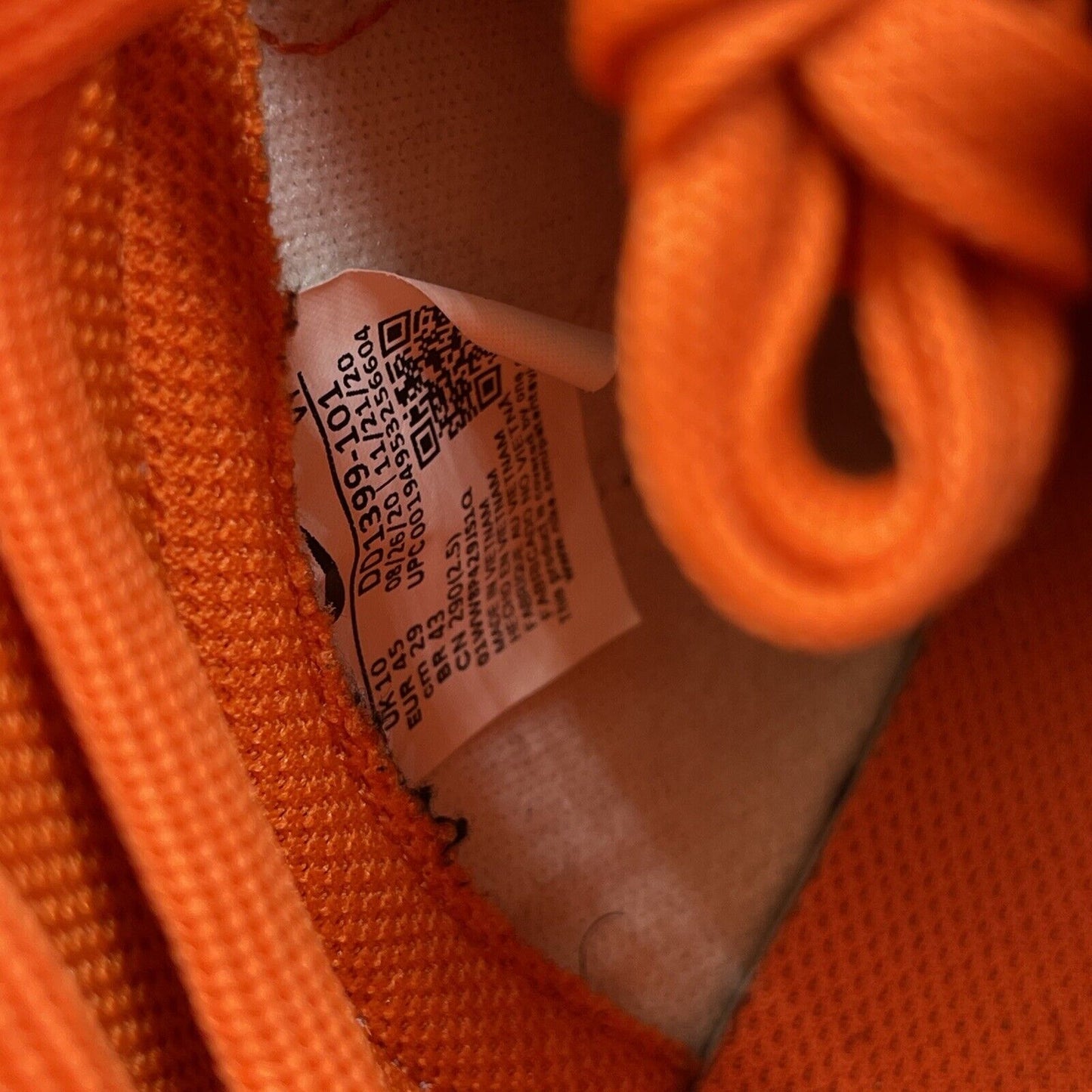Size 11 - Nike Dunk SP 2021 High Syracuse Orange White Leather (DD1399-101)