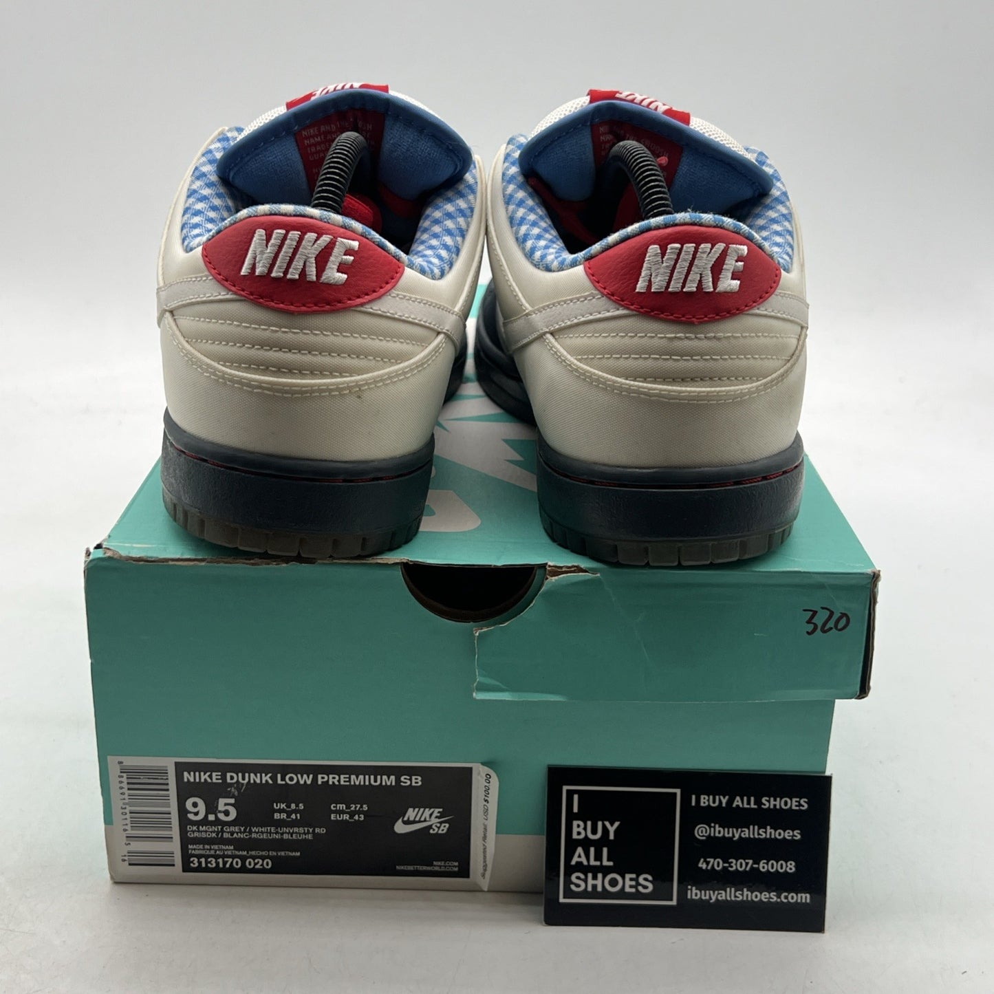 Size 9.5 - Nike Dunk Premium SB Low Dorothy (313170-020)