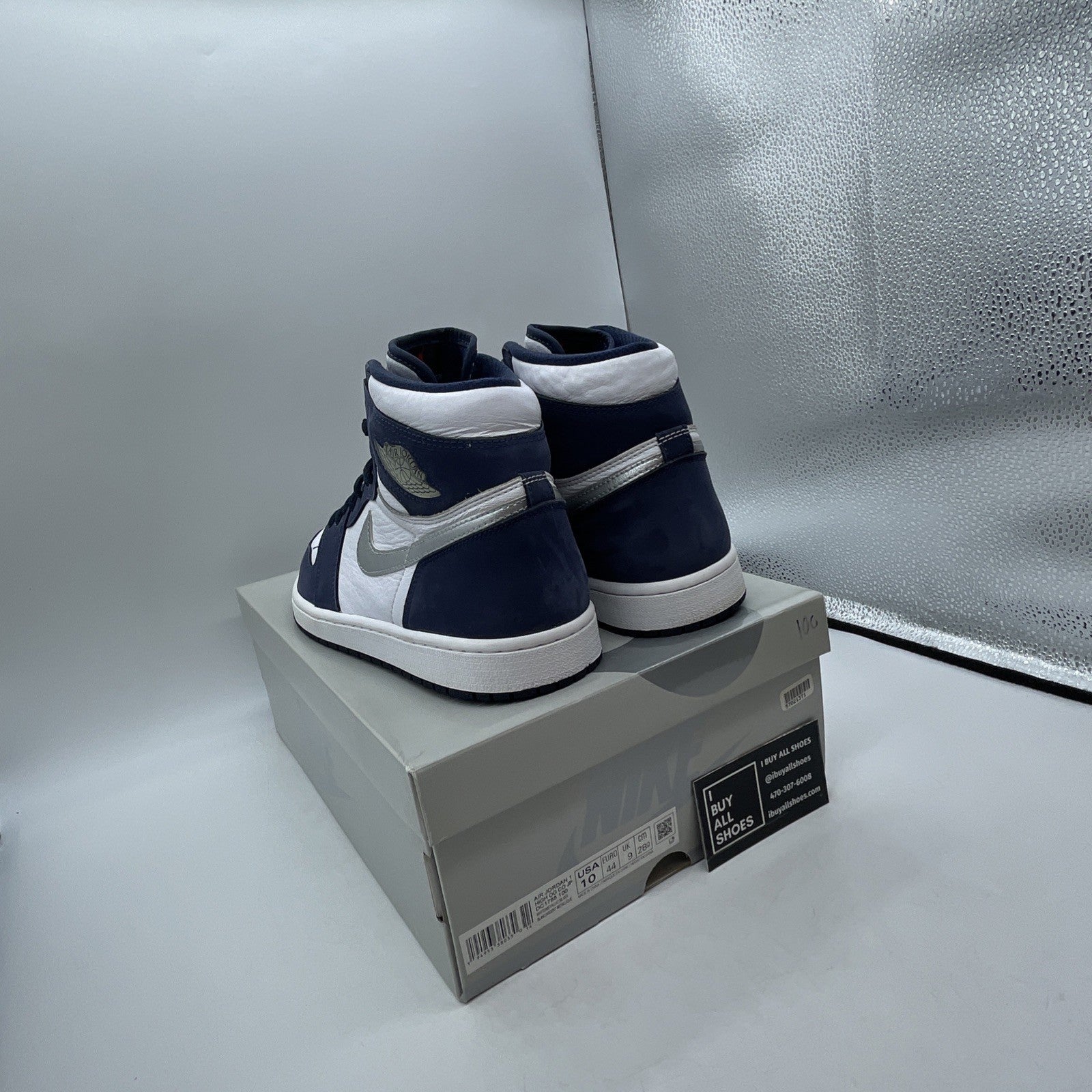 Size 10 - Air Jordan 1 Retro High CO.JP Midnight Navy (DC1788-100)