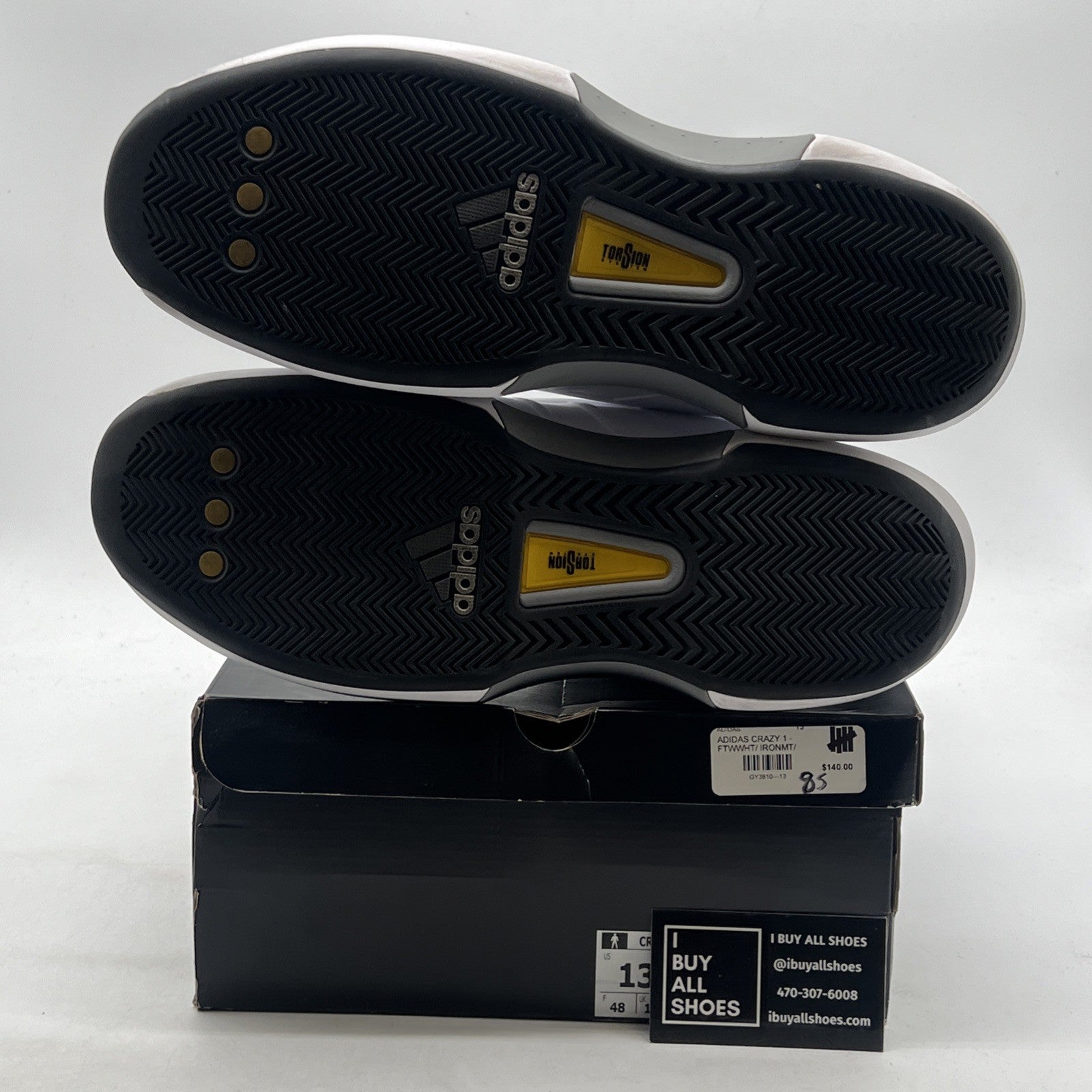 Size 13 - adidas Crazy 1 Kobe 2022 Stormtrooper (GY3810)