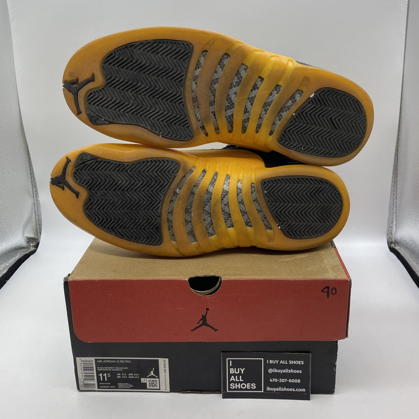 Size 11.5 - Air Jordan 12 Retro University Gold 2020 (130690-070)