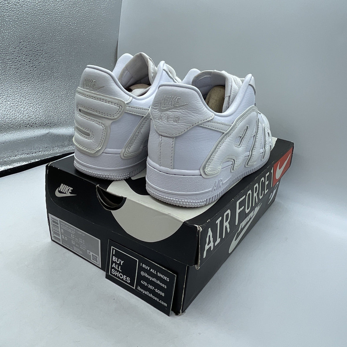Size 8 - Cactus Plant Flea Market x Nike Air Force 1 Premium 2024 Low White