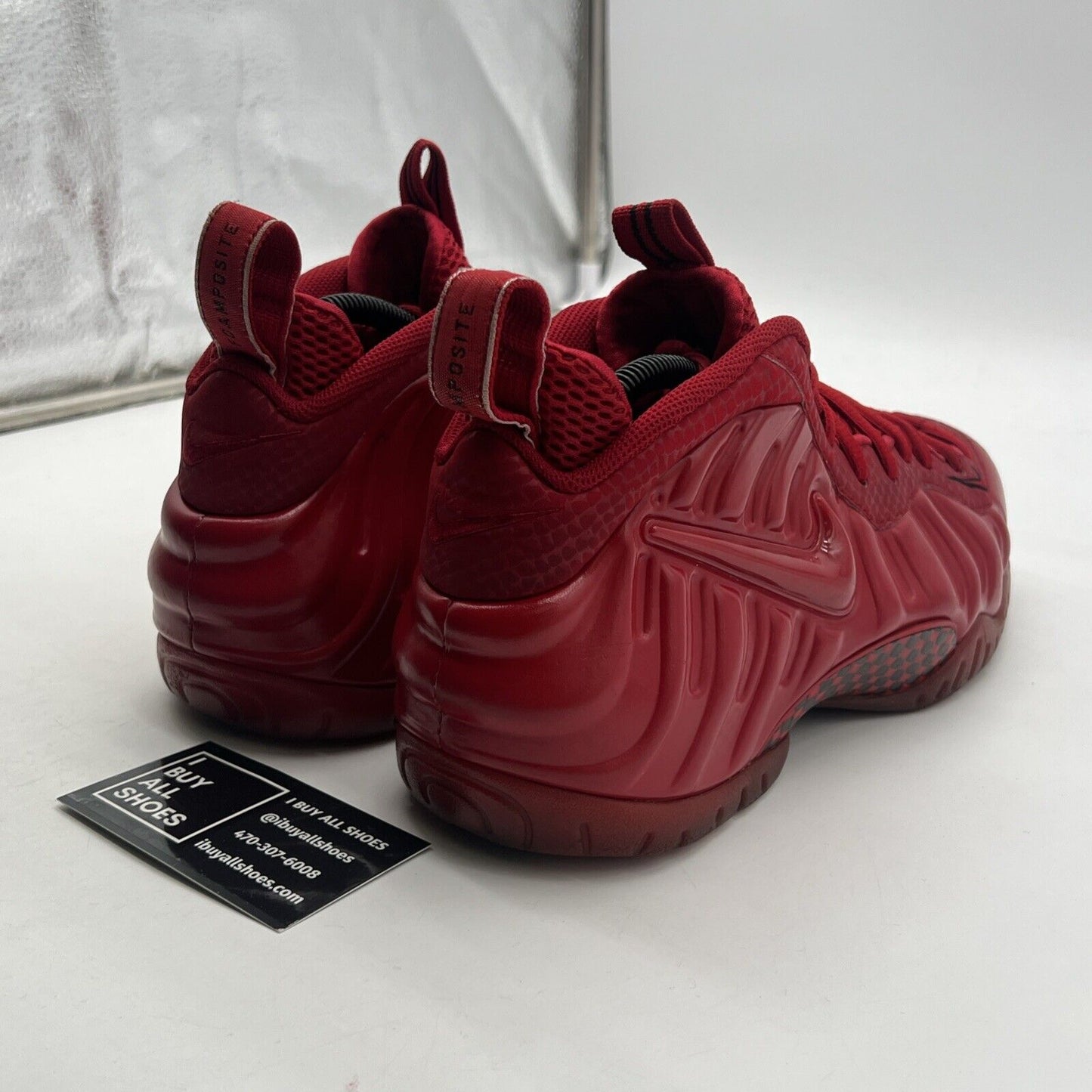 Size 8 - Nike Air Foamposite Pro Gym Red (624041-603)