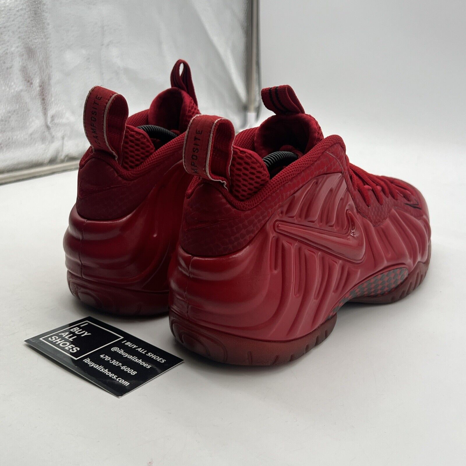 Size 8 - Nike Air Foamposite Pro Gym Red (624041-603)