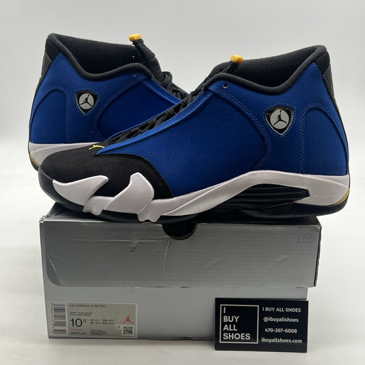 Size 10.5 - Air Jordan 14 Retro Laney (487471-407)