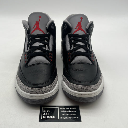 Size 13 - Air Jordan 3 Retro OG 2024 Black Cement (DN3707-010)