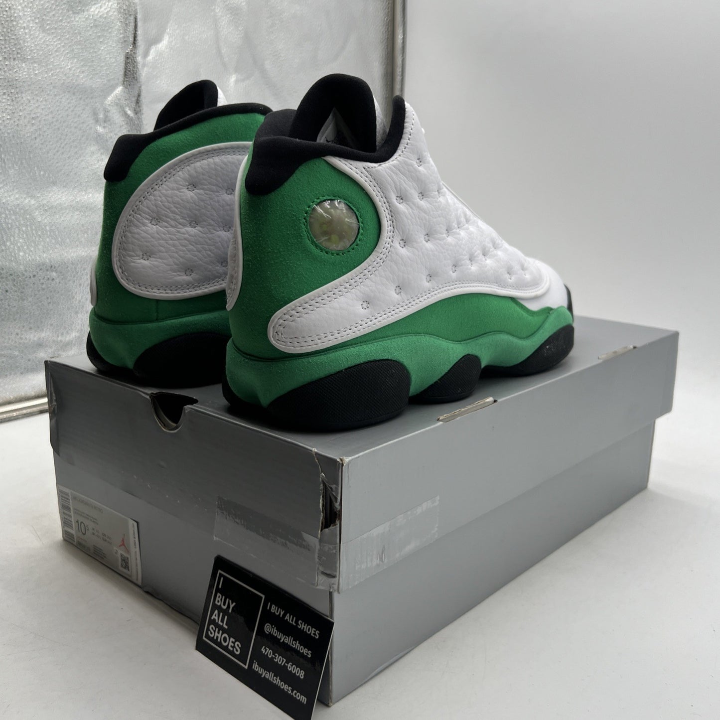 Size 10.5 - Air Jordan 13 Retro Lucky Green 2020 - (DB6537-113)