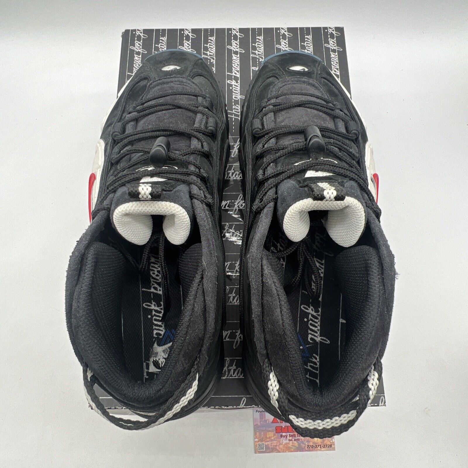 Size 12 - Nike Social Status x Air Max Penny 1 Recess - Black Icey (DM9130-001)