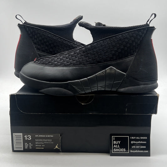 Size 13 - Air Jordan 15 Retro 2017 Stealth (881439-001)