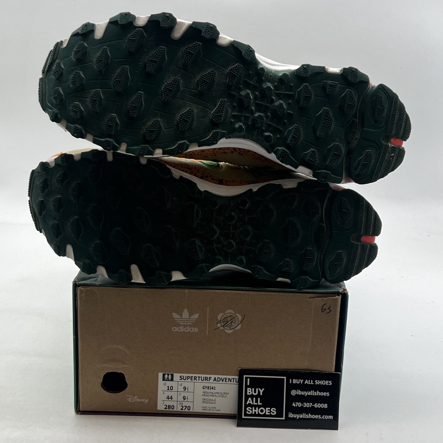 Size 10 - Sean Wotherspoon x Disney x Adidas Superturf Adventure Jiminy Cricket