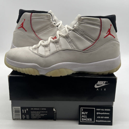 Size 11.5 - Air Jordan 11 Retro Platinum Tint (378037-016)