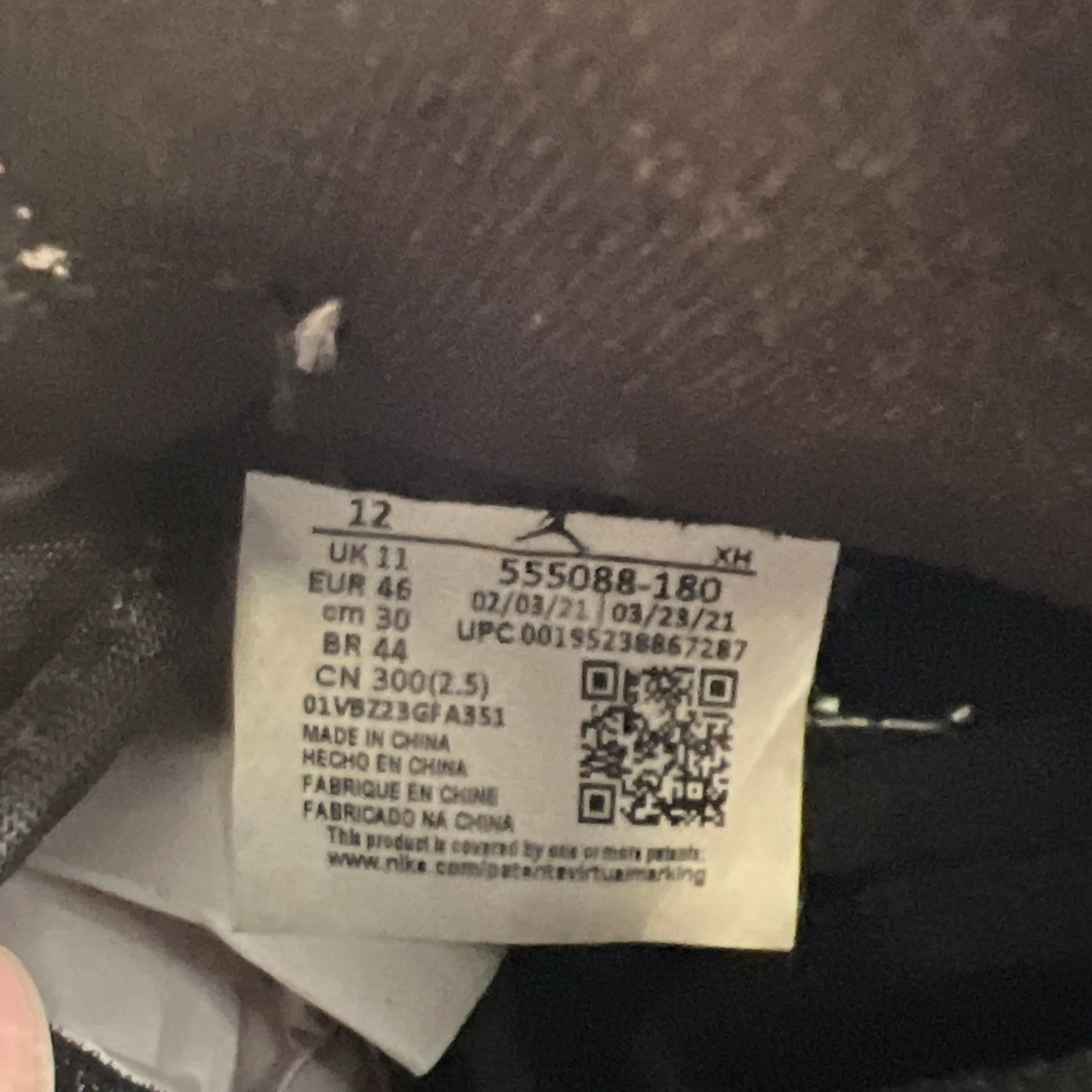 Size 12 - Air Jordan 1 Retro High Electro Orange (555088-180)