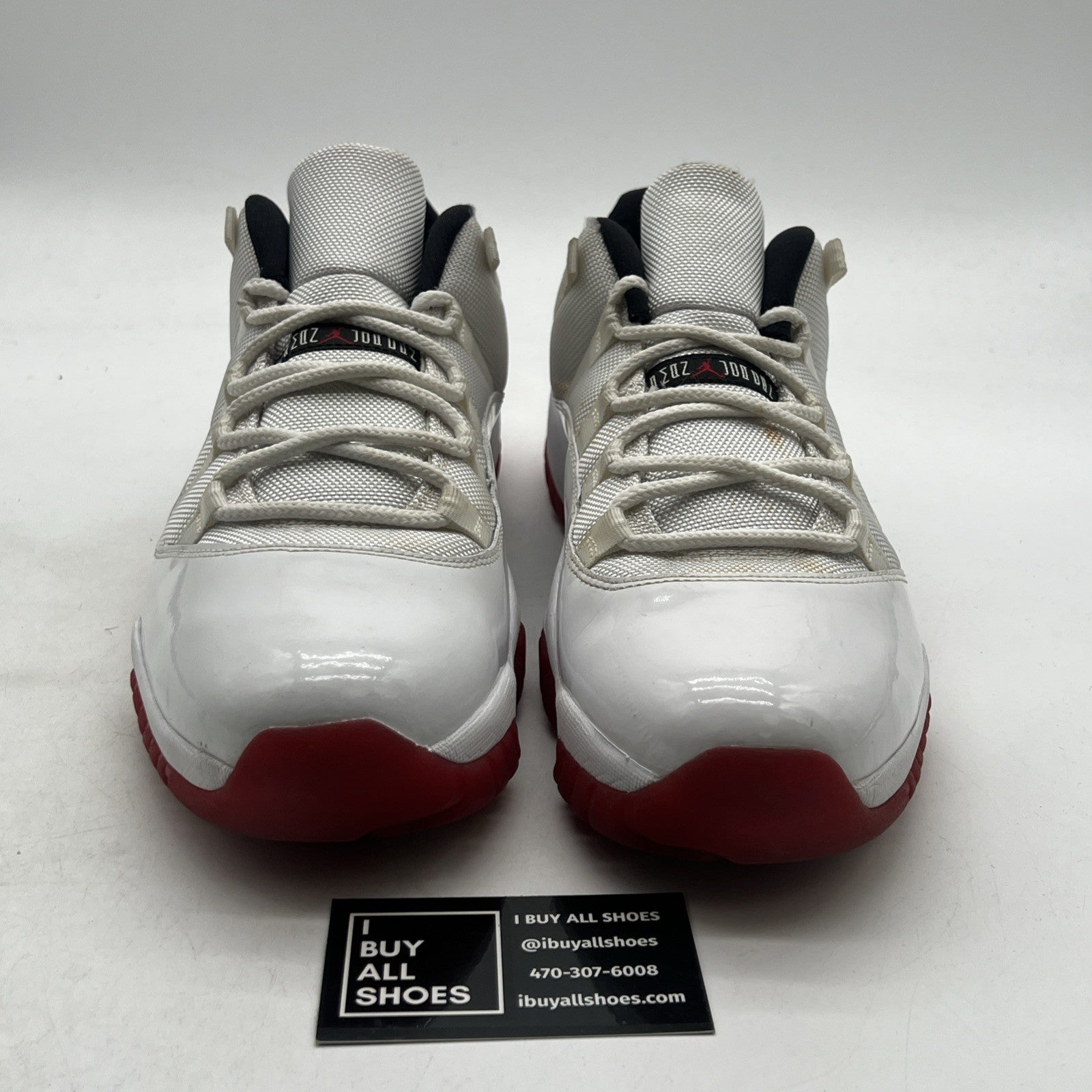 Size 13 - Air Jordan 11 Retro Low Cherry Bottom (528895-101)