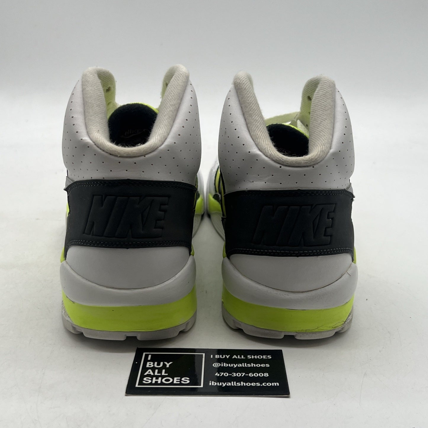 Size 13 - Nike Air Trainer SC High White Volt (302346-118)