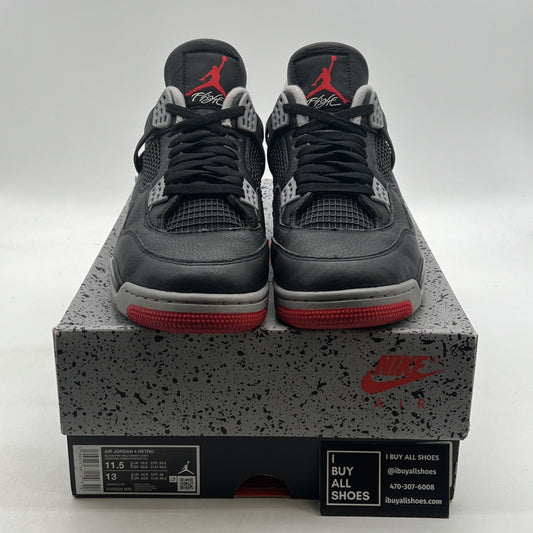 Size 11.5 - Air Jordan 4 Retro Bred Reimagined (FV5029-006)