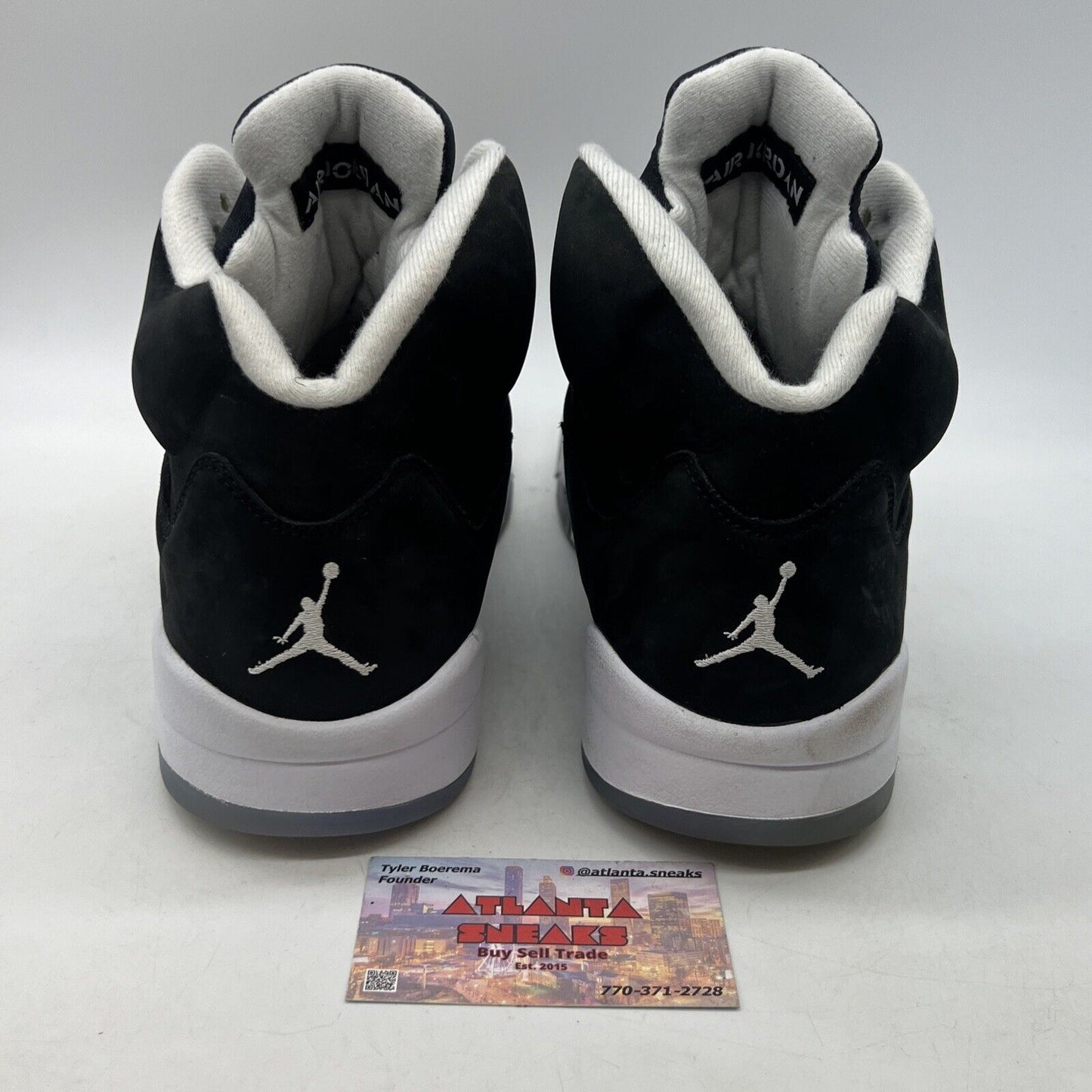 Size 12 - Jordan 5 Retro Mid Oreo Black White Suede (CT4838-011)