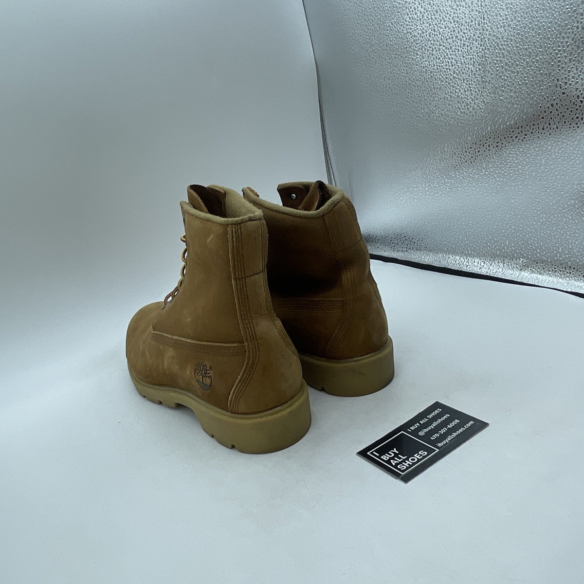 Size 8.5 - Timberland boots 25cm camel suede 10066